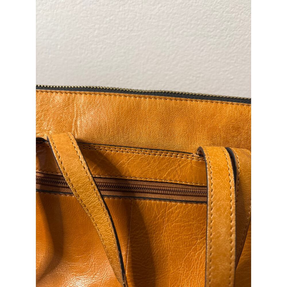 LODIS TAN NATURAL LEATHER Purse Catalina Backpack Medium Size Leather - Picture 9 of 10